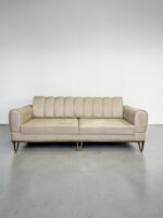 3-teiliges Wohnzimmer-Sofaset Sandbeige - Image 3