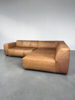 Bullfrog Ecksofa Cognac Exotic Leder Vintage 1980er - Image 2