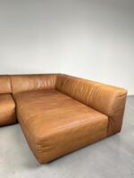 Bullfrog Ecksofa Cognac Exotic Leder Vintage 1980er - Image 3
