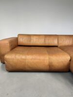 Bullfrog Ecksofa Cognac Exotic Leder Vintage 1980er - Image 16