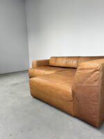 Bullfrog Ecksofa Cognac Exotic Leder Vintage 1980er - Image 14