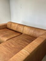 Bullfrog Ecksofa Cognac Exotic Leder Vintage 1980er - Image 15