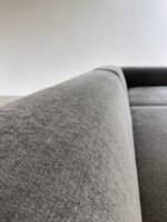 SITS Corner Sofa made of light gray fabric - Image 8
