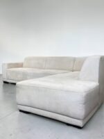 Ecksofa Creme-Beige aus Alcantara - Image 10