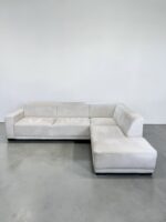Ecksofa Creme-Beige aus Alcantara - Image 12