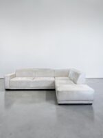 Ecksofa Creme-Beige aus Alcantara - Image 3
