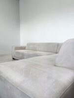 Ecksofa Creme-Beige aus Alcantara - Image 9