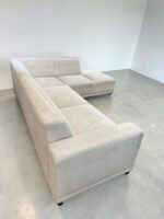 Ecksofa Creme-Beige aus Alcantara - Image 6