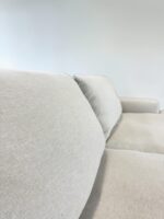 2-Sitzer-Sofa-Set Hellbeige mit Fußstütze - Image 7