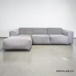 Home 24 Corner Sofa HUDSON light gray - buy Occasion Sofa at SofaLab
