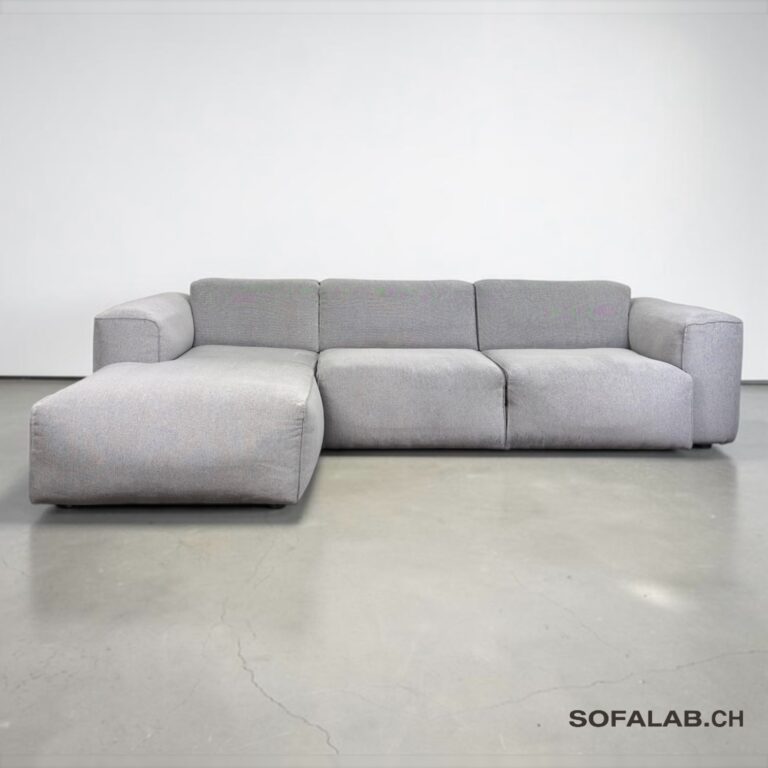 Home 24 Corner Sofa HUDSON light gray - buy Occasion Sofa at SofaLab