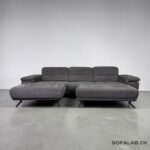 Corner Sofa Taipei with electric bed function and foot support – buy Occasion sofa at SofaLab