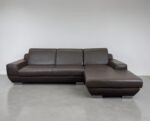 Ponsel Ecksofa Nubukleder Schokoladenbraun - Image 10