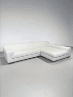 Ewald Schillig Ecksofa Echtleder Cremeweiss - Image 4