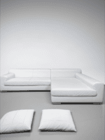 Ewald Schillig Ecksofa Echtleder Cremeweiss - Image 6