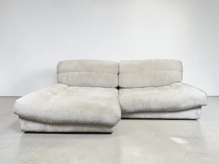 GUTMANN Corner Sofa, cream-beiger fabric Made in Germany – Occasion sofa buy at SofaLab