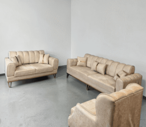 3-piece living room sofa set Sandbeige – buy Occasion sofa at SofaLab
