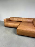 Bullfrog Ecksofa Cognac Exotic Leder Vintage 1980er - Image 10