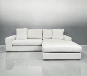 Cream white Corner Sofa made of high-quality natural material – buy Occasion Sofa at SofaLab