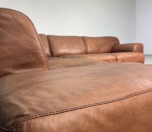 Ewald Schillig Corner Sofa Nappalder Black with sleep function