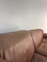 Willi Schillig Ecksofa Vintage Echtleder Cognac – Bild 6