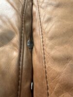 Willi Schillig Ecksofa Vintage Echtleder Cognac – Bild 12