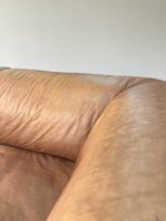 Willi Schillig Ecksofa Vintage Echtleder Cognac – Bild 7