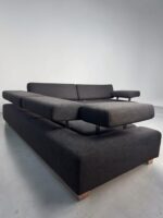 Brühl Sunrise-Ecksofa aus dunkelgrauem Stoff Made in Germany – Bild 2