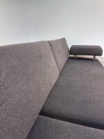Brühl Sunrise-Ecksofa aus dunkelgrauem Stoff Made in Germany – Bild 9