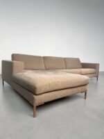 SITS Corner Sofa made of fabric, beige – picture 8