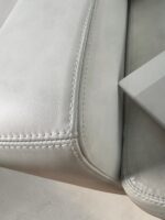 COR Germany 3-Sitzer-Sofa, echtes Nappaleder, cremeweiß – Bild 5