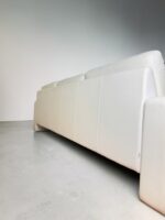 COR Germany 3-Sitzer-Sofa, echtes Nappaleder, cremeweiß – Bild 6