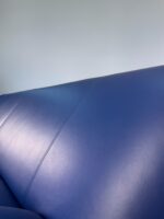 Rolf Benz Sofa Jumbo 2001, Nappaleder, kobaltblau – Bild 5
