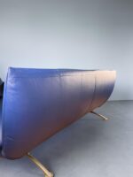 Rolf Benz Sofa Jumbo 2001, Nappaleder, kobaltblau – Bild 6