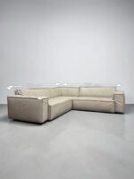 Ecksofa aus hellgrauem Echtleder - Image 11