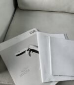 COR Germany 3-Sitzer-Sofa, echtes Nappaleder, cremeweiß – Bild 11