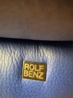 Rolf Benz Sofa Jumbo 2001, Nappaleder, kobaltblau – Bild 10