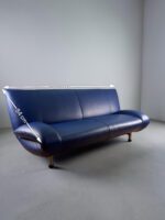 Rolf Benz Sofa Jumbo 2001, Nappaleder, kobaltblau – Bild 13