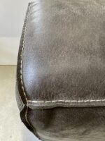 Bullfrog 1001 Camp Corner Sofa Brown buffalo leather Vintage 1980s - Image 7
