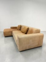 Corner Sofa, full-aniline leather, Camel/Cognac - Image 6