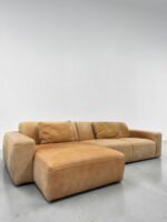 Corner Sofa, full-aniline leather, Camel/Cognac - Image 7