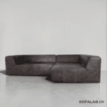 Bullfrog 1001 Camp Corner Sofa Brown Buffalo Leather Vintage 1980s – Buy Occasion Sofa at SofaLab