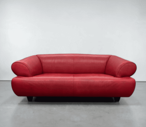 De Sede DS-91 Sofa, Vintage Leather, Lipstick Red – Buy Occasion Sofa at SofaLab