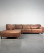 Willi Schillig Ecksofa Vintage Echtleder Cognac – Bild 8