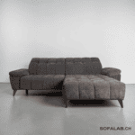 XORA Corner Sofa Anchor Gray with electrical adjustment function – buy Occasion Sofa from SofaLab
