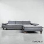 Livique Corner Sofa Claudio, Fabric, Tiffany Blue – Buy Occasion Sofa at SofaLab
