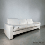 COR Germany 3-seater sofa, real nappalder, cream white – buy Occasion sofa at SofaLab